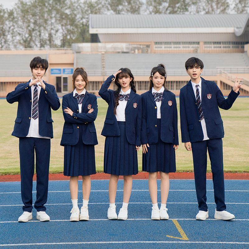 Autumn British jk College High School Uniform Chorus Class Uniform Graduation Games School Uniform Suit Student suit