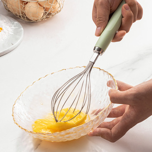 304 stainless steel egg beater manual cream egg blender household egg beater egg pump baby food supplement