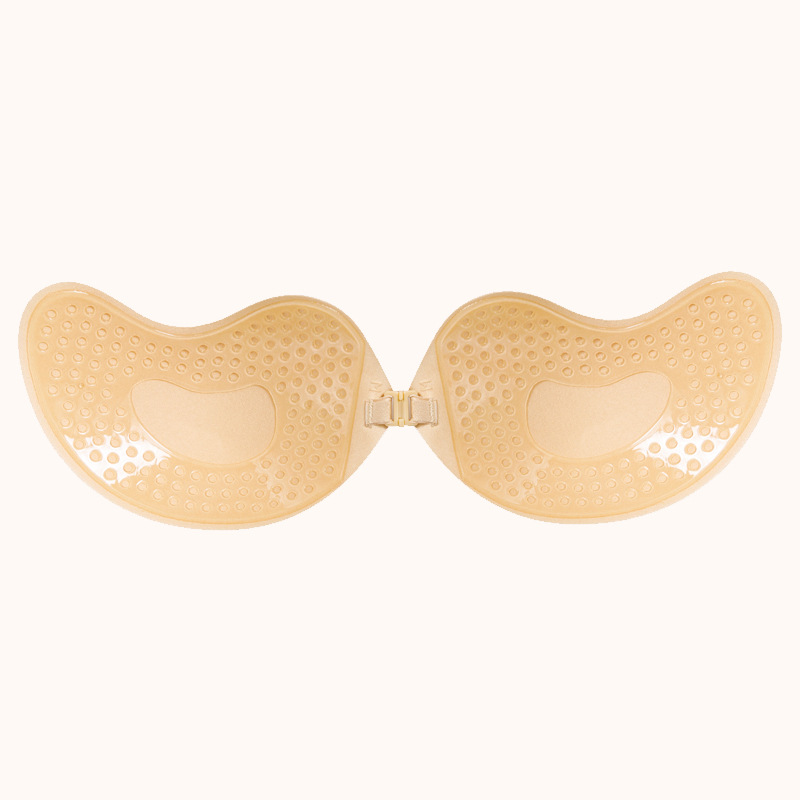 Pegatinas en el pecho vestido de novia Honda empujar hacia arriba pegatinas de mama pegatinas de silicona anti-exposición cofre pequeño cofre grande especial Delgado invisible pegatinas en el pecho de mango