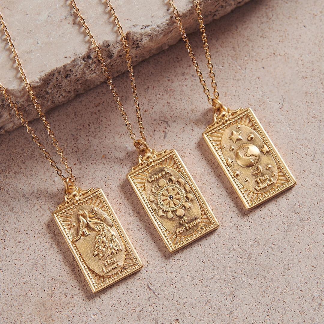Collar Colgante de Tarot, Diseño Clásico y Vintage image 3