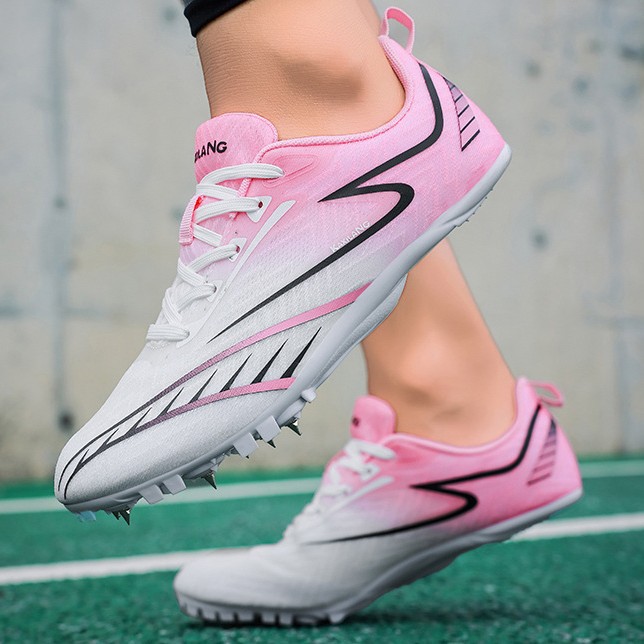 Zapatillas de Atletismo con Tacos de 8 Tacos de Malla y TPU Transpirable, Ligero para Pista de Atletismo