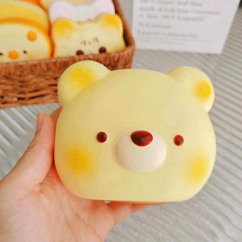 Slime, toy, bread, toast, anti-stress