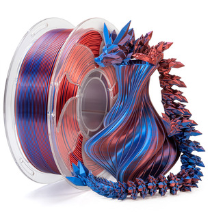 Tosen 3D printing consumables laser blue silk two-color PLA silk three-color 3D printing materials cross-border e-commerce