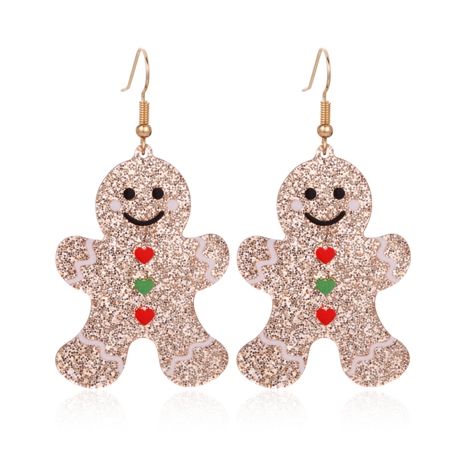 10g Weight Christmas Festival Women's Gender Cute Style Cute Drop Earrings 20