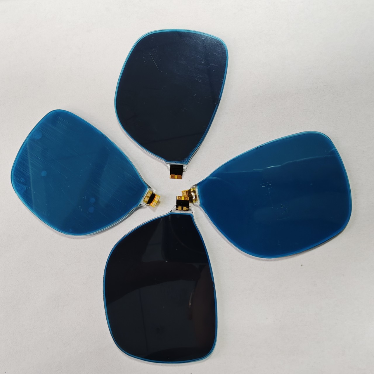 New Ai Glasses Dye Lcd Screen 0.1 Seconds Smart Photosensitive Color-Changing Sunglasses Touch Control Slide Gesture Recognition