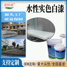 水性实色油性定制水性白色漆底面漆木器家具混油室外油漆涂料厂家