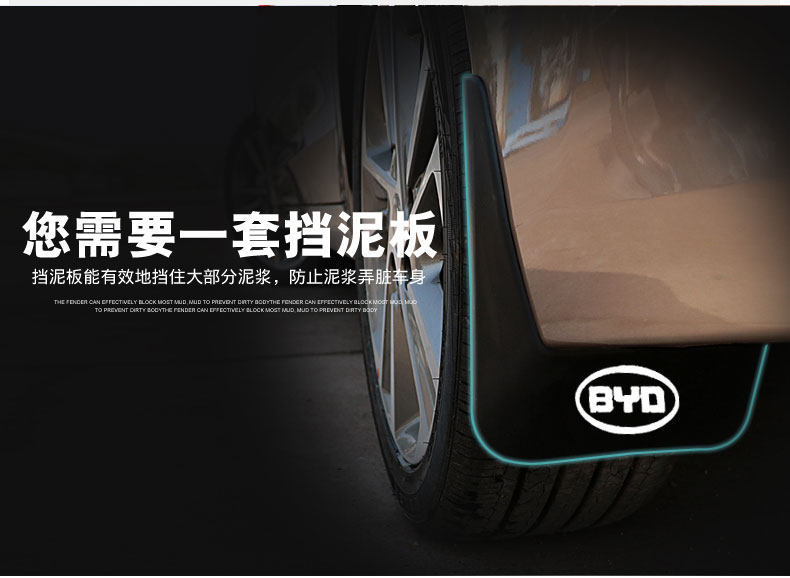 BYD F30L3G5S67 Fangchengbao Qin PLUS Tang Song DMI Yuan EV Denza D9Z Seal Sea Lion fender