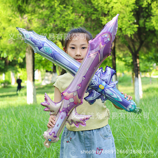 Big inflatable sword