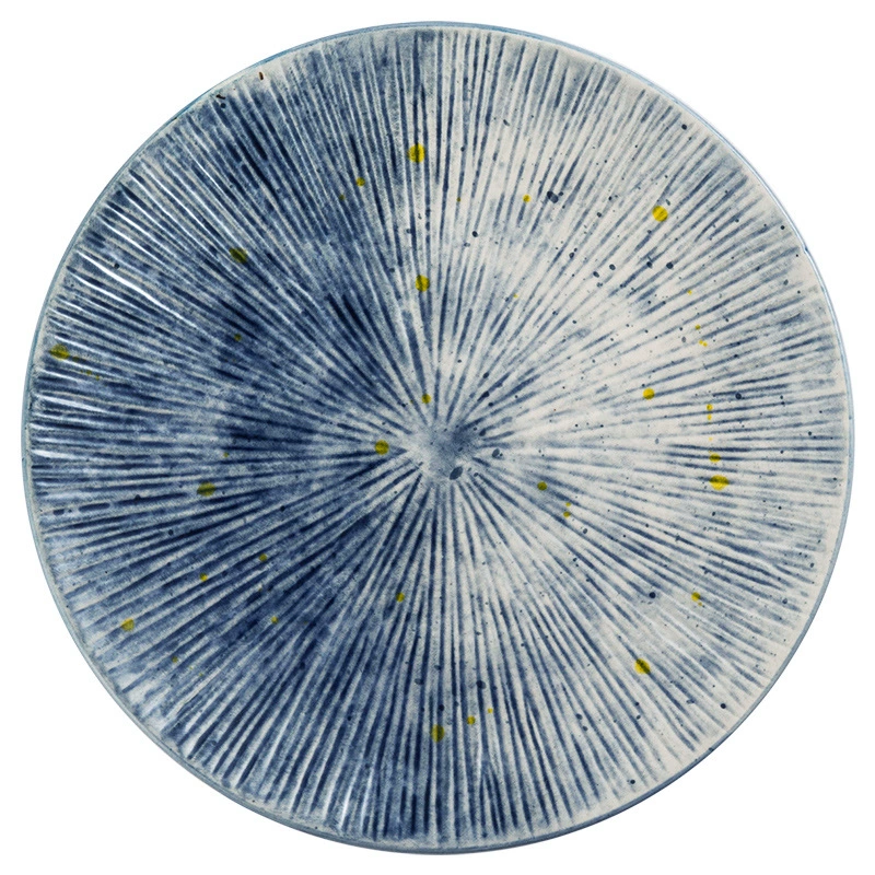 Japanese ceramic tableware, dinner plate, set