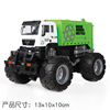 Metal inertia off-road transformer, car model for boys, suitable for import, new collection, fire truck