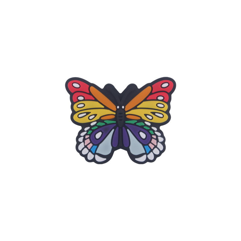 Nuevo bebé suministros de dibujos animados Flor Mariposa pequeño mordedor creativo bebé molar pezón cadena anti-gota cadena Accesorios