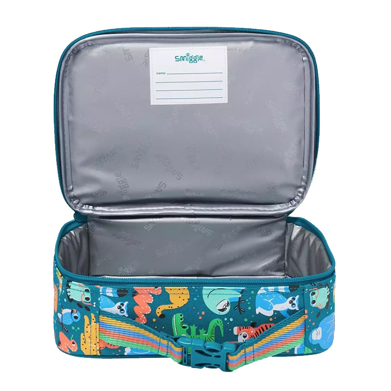 Ранец 澳洲smiggle餐包双层手提包饭盒包小学生儿童防水保温袋lunch bag