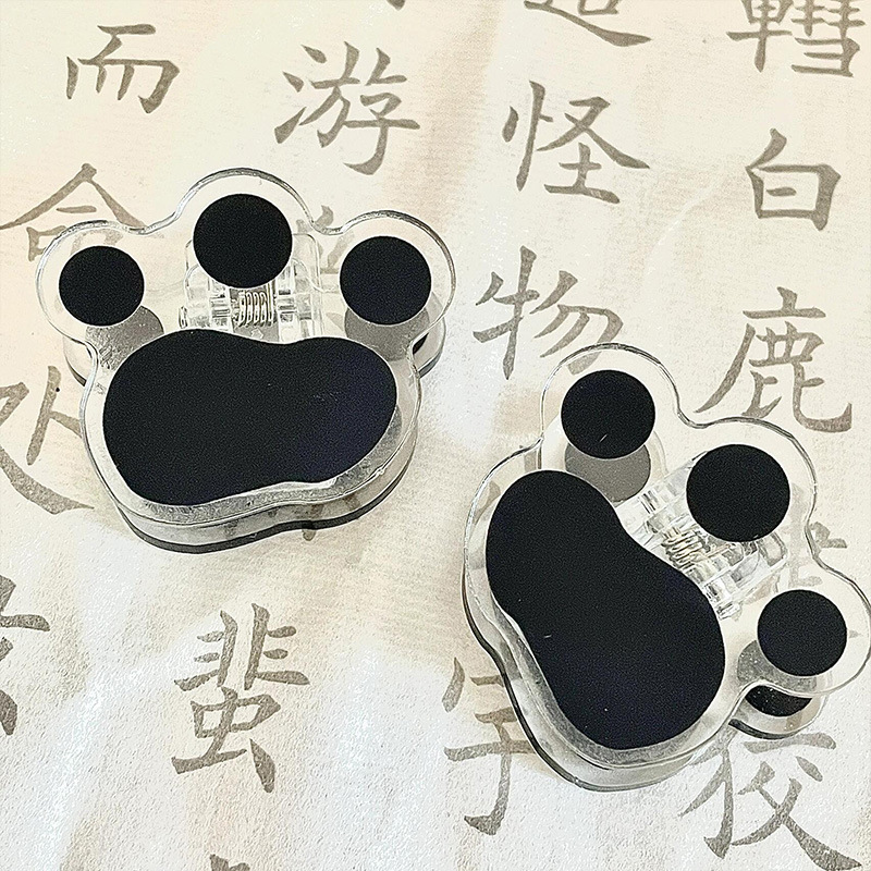 黑蝴蝶云朵笔袋ins风可爱高颜值文具袋大容量女学生铅笔袋化妆包|undefined