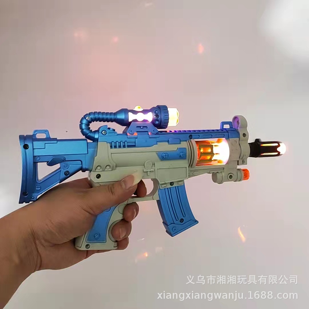 배터리가없는 블루 라이트 전기 라이트 건