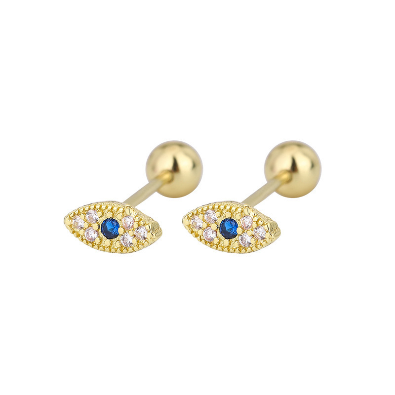 Hypoallergenic Titanium Sleep Stud Earrings For Day And Night Wear_voghion.com