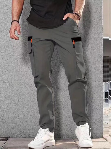 Cross-border exclusive men's multi-pocket casual pants, do not change the standard size, cross-border in-stock new items