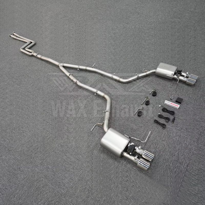 Suitable for Bmw 5 Series F10F18 523 2010-2017 Stainless Steel Valve Mid-Tail Section Exhaust Pipe Modification