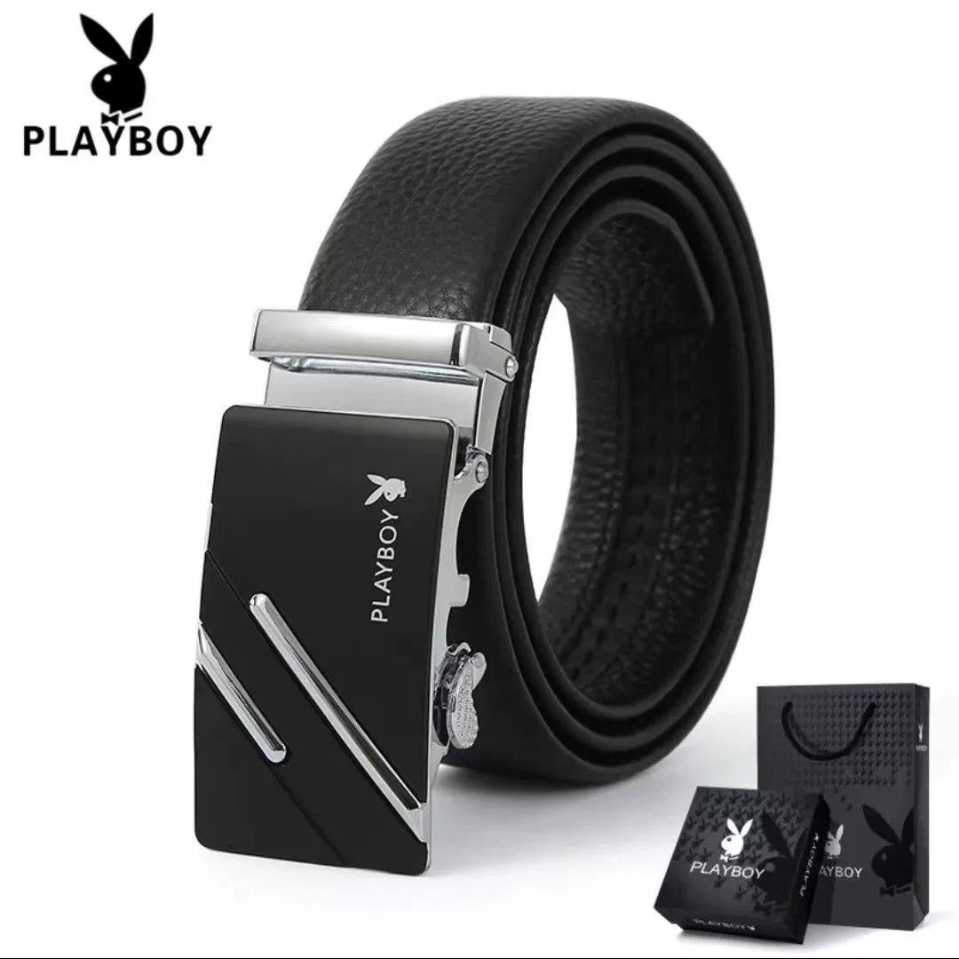 Playboy, мужской ремень, универсальная трендовая прочная пряжка, мужской стиль