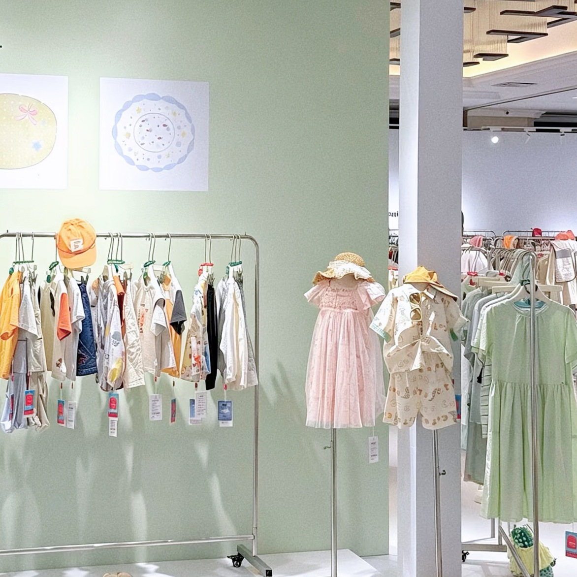 Lote de Vestidos para Niñas Algodón para Niñas de 2 a 7 Años image 3