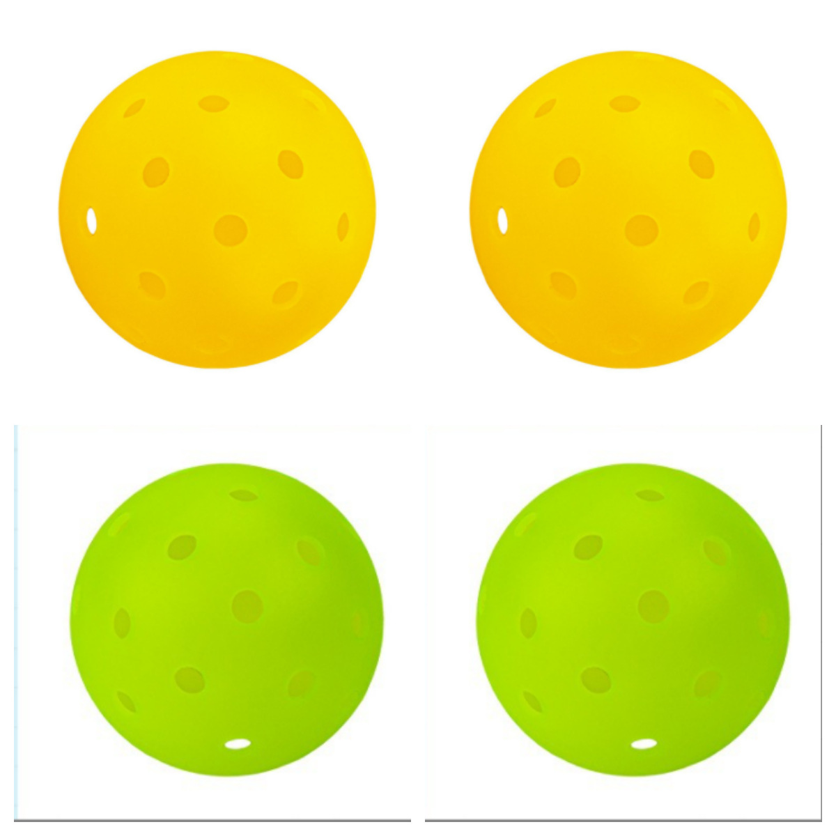 Factory Customized Pickleball X-40 Frosted Surface Smooth 40-Hole Seamless One-Piece Competitive Ball Pickleball Ball for Competition