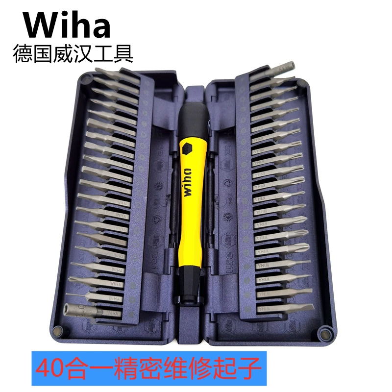 Немецкий Wiha Apple, мобильный телефон, ноутбук, очки, прецизионный инструмент со сменной головкой, набор отверток из 40 предметов