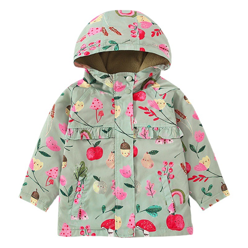 Malwee otoño ropa de los niños europeos y americanos abrigo bebé cazadora manga larga con capucha cremallera camisa superior
