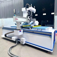 1325铝蜂窝板全自动雕刻机自动推料编程实例PVC板广告牌开料机