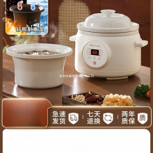 志高电炖锅婴儿辅食锅陶瓷家用全自动炖汤煲汤锅电砂锅煮粥专用锅