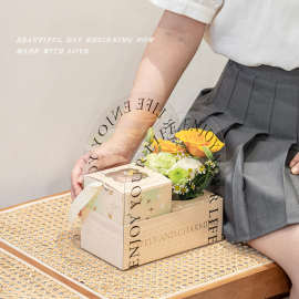 母亲节520情人节包装盒礼物月饼鲜花礼盒空盒教师礼品袋花束女神