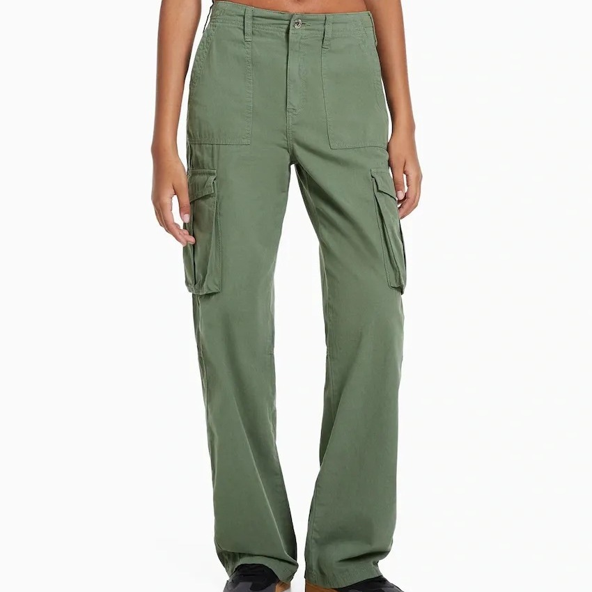 Pantalones cargo versátiles y holgados de Amazon para mujer, pantalones de mujer modernos y ajustados con múltiples bolsillos