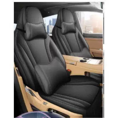 Suitable for the 2026 New | Modelə uyğun (Original) oturacaq örtükləri - mysterious-black-deluxe-edition-remarks-on-model-year-rear-row-half-package