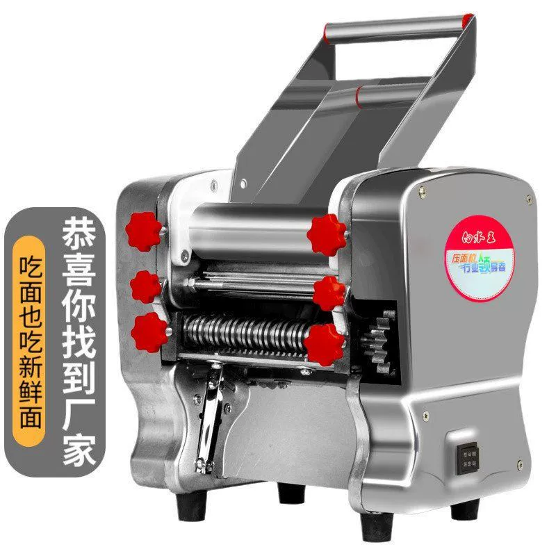 Белый водяной король Стоманая нержавеющая электрическая полиповодущевая машина для пюре полуавтоматическая машина для лапши маленькая коммерческая замешивающая многофункциональная лепешка для пельменей