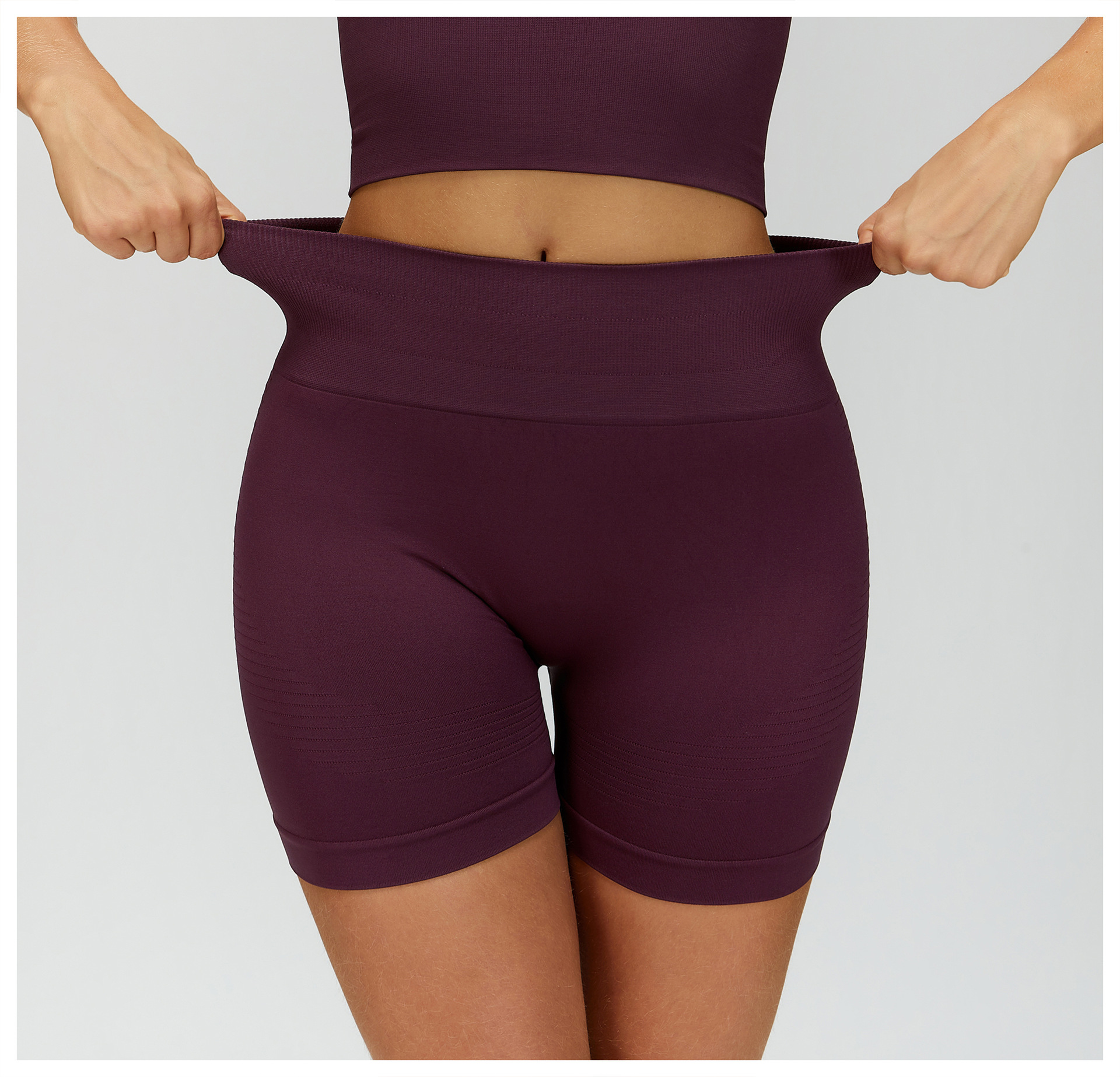 Seamless High-Waisted Yoga Shorts For Women – Peach Lift Design, Squat-Proof Workout Shorts For Gym, Running & Outdoor Activities_ecoleips.com