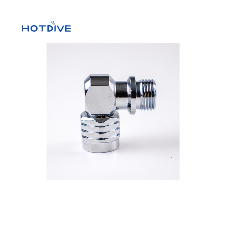 HOTDIVE buceo volver mosca chaqueta lateral colgando adaptador de cabeza secundaria 90 grados