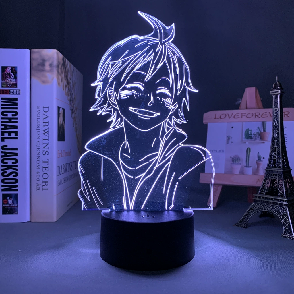 Акриловая ночная LED-лампа с волейболом, минифигура, 3D, подарок на день рождения