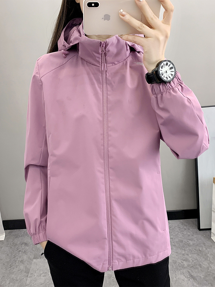 UPF100 + protector solar al aire libre mujer de verano nuevo tejido fino suelto seda de hielo de secado rápido anti-UV abrigo de mujer ligero