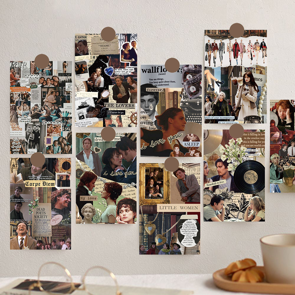 Poster, atmospheric cards, postcard for bedroom on wall