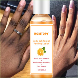 Cross-Border Popular Peeling Oil Body Lotion Gentle Exfoliating Gel Orange Peeling Lotion