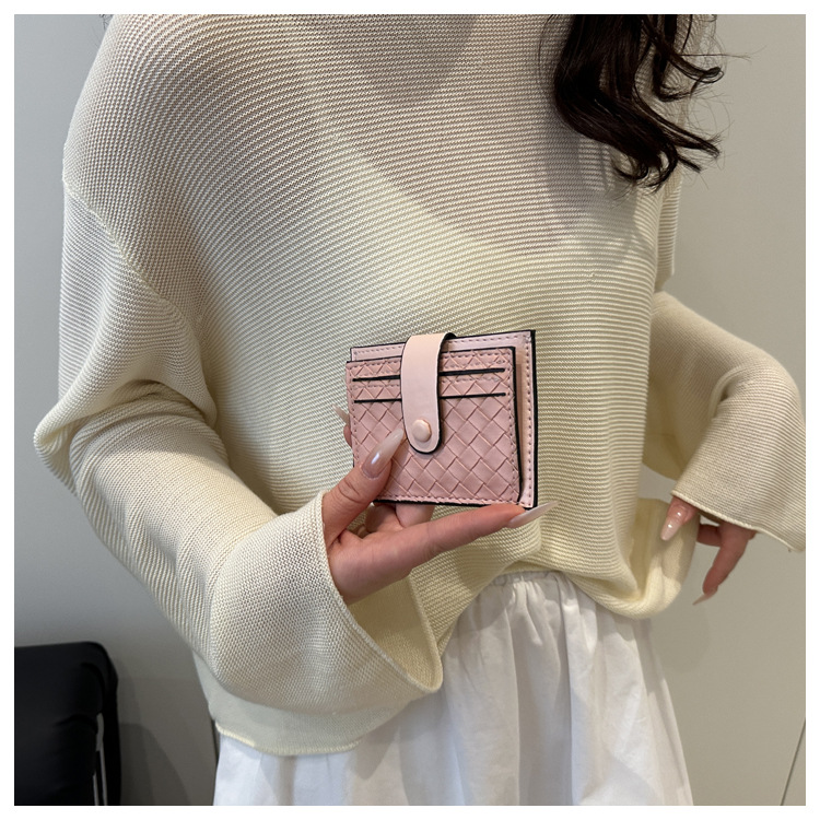 33g Weight Polyester Lining Material Magnetic Buckle Closure Type / Strap Type Card Holder Bags Type Daily Occasion PU Material Solid Color Pattern All Seasons Season Unisex Gender Basic, Classic Style Style Square Shape Unisex Solid Color PU Magnetic Buckle Card Holders 8