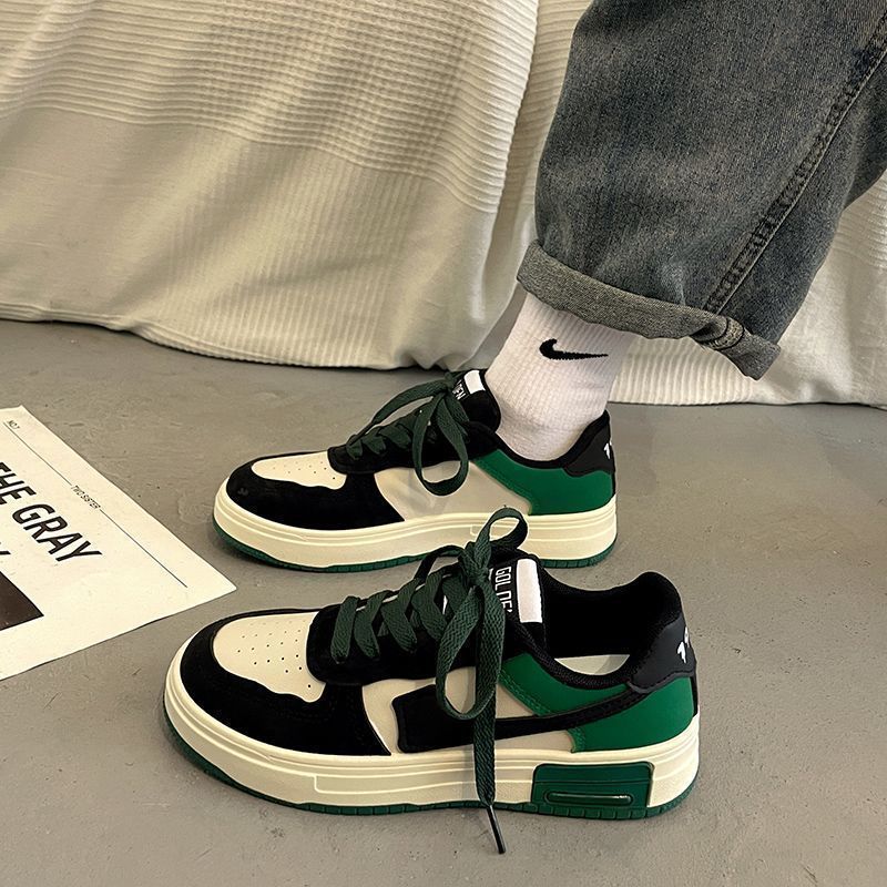 Red popularidad explosiva de Hong Kong estilo de suela gruesa zapatillas deportivas de verano transpirables versátiles nicho 2024 nuevo diseño nicho zapatillas de skate