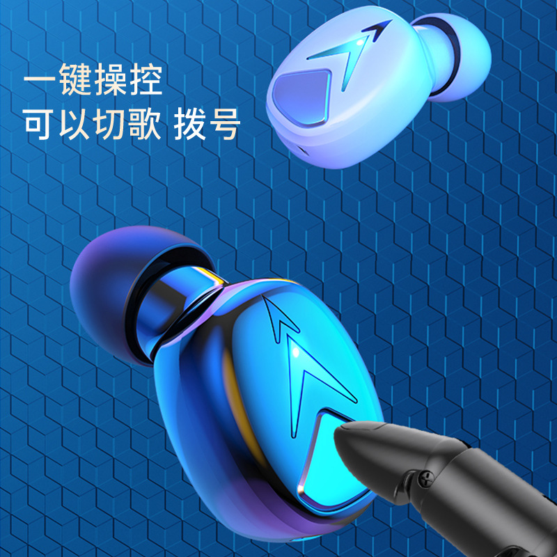 Nueva transfronteriza S600 auriculares Bluetooth Mini de un solo oído binaural 5,0 auriculares de música auriculares deportivos