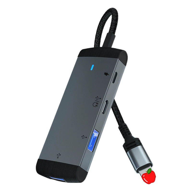 Подходит для мобильного телефона Apple Lightning IPad к док-станции USB3.0 зарядка аудио док-станция четыре в одном