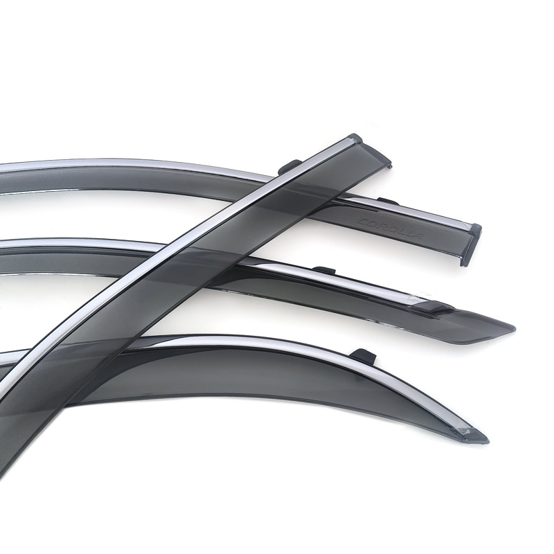 Suitable for 1993-1995 Toyota Corolla Ae100 Window Rain Shield Injection Molded Rain Eyebrow Export Cross-Border