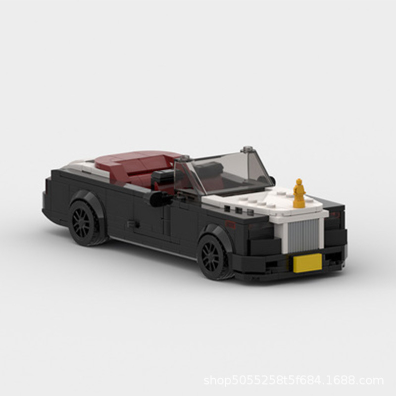 MOC Domestic Building Blocks Toy Compatible with Lego Small Particle Diy Assembled suit Rolls Car sports car Model Obsidian Shadow MOC Domestic Building Blocks Toy Compatible with Lego Small Particle Diy Assembled suit Rolls Car sports car Model Obsidian Shadow