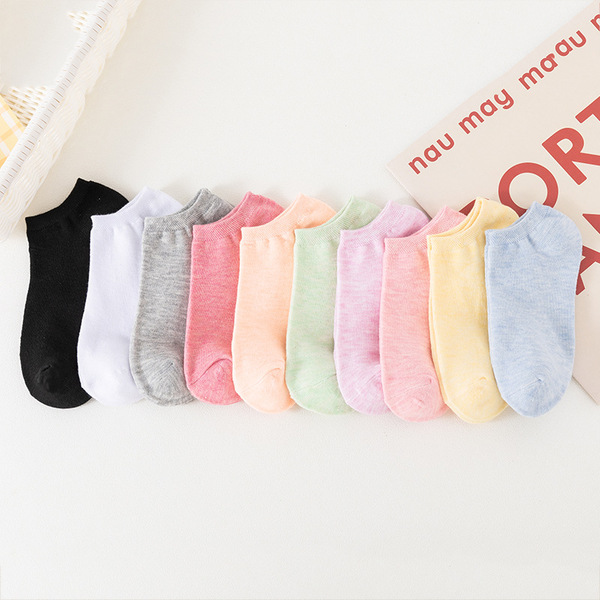 solid breathable socks