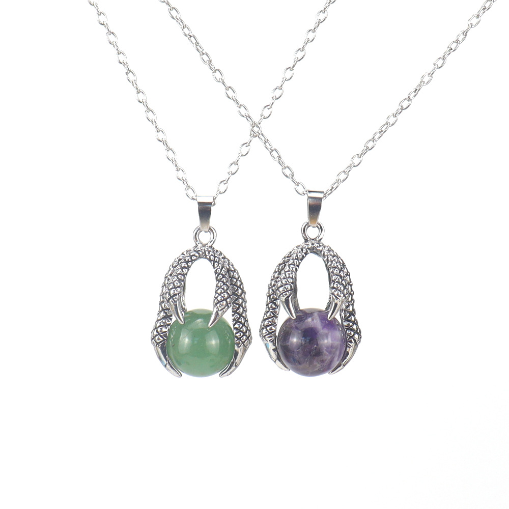 Simple Style Geometric Crystal Handmade Pendant Necklace 1 Piece