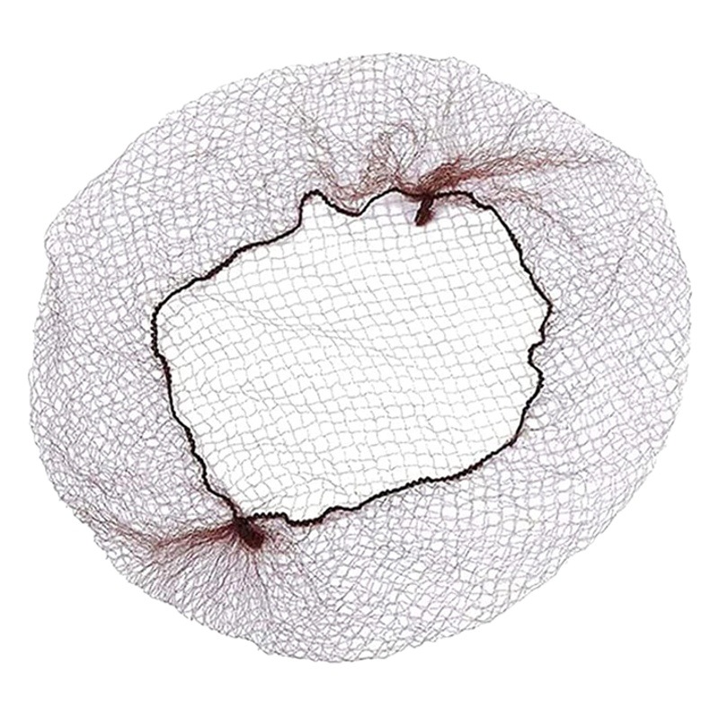 Factory direct Amazon cross-border invisible hair net professional nurse head flower net bag Chinese clothing hair wig hair set