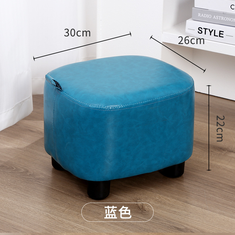 跨境矮凳厂家批发小凳子家用换鞋凳客厅柔软小板凳可印logo礼品凳|undefined