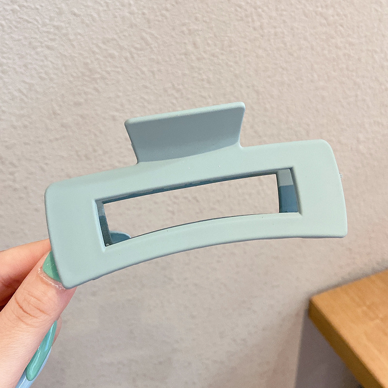 Acrílico grande, pinza de amor, pinza para el cabello, parte posterior de la cabeza femenina, pinza de tiburón, horquilla, pinza para el cabello, tocado, primavera y verano