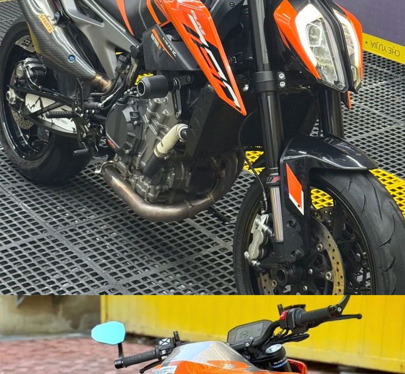 Suitable for Ktm790/890Duke Modified Engine Anti-Fall Ball Body Protection Bumper Anti-Fall Rubber Accessories